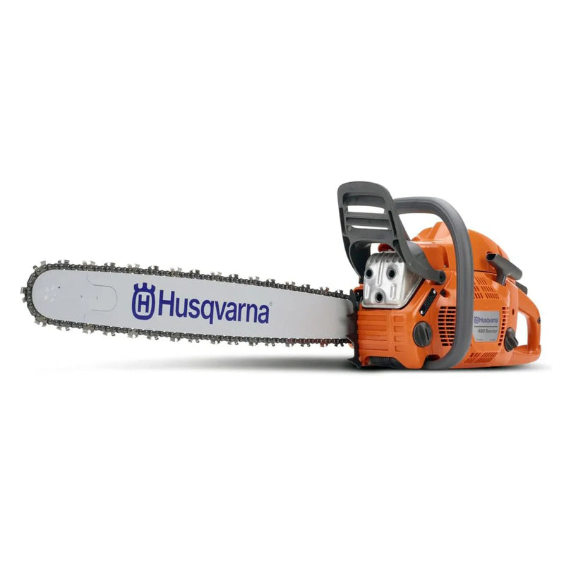 460 Rancher Gas Powered Chainsaw, 60.3-cc 3.6-HP, 2-Cycle x-Torq Engine, 24 In. Chainsaw With Automatic Adjustable Oil Pump, For Wood Cutting