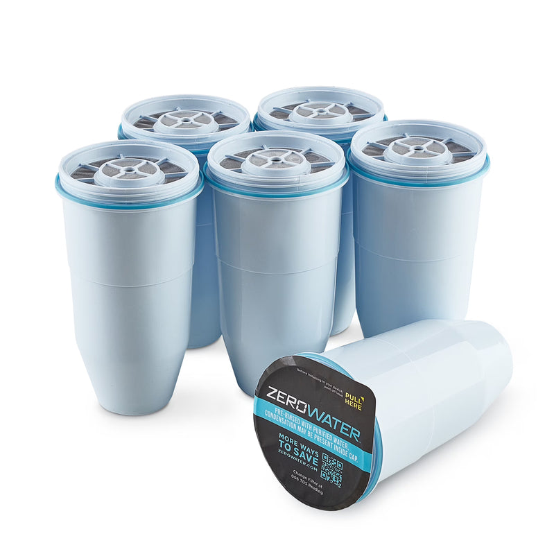 ZeroWater 5-stage Water Filter Replacement, 6 Pack