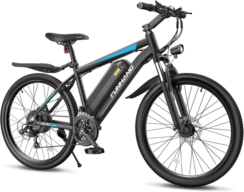 Electric Bike For Adults 1000W Peak Ebike 50 Miles 21.7MPH Electric Mountain Bike