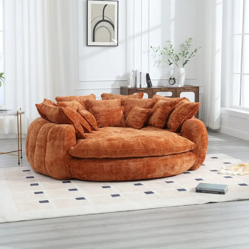 Comfortable Double Loaf Sofa Bed, Oversized Sofa Bed With Armrests