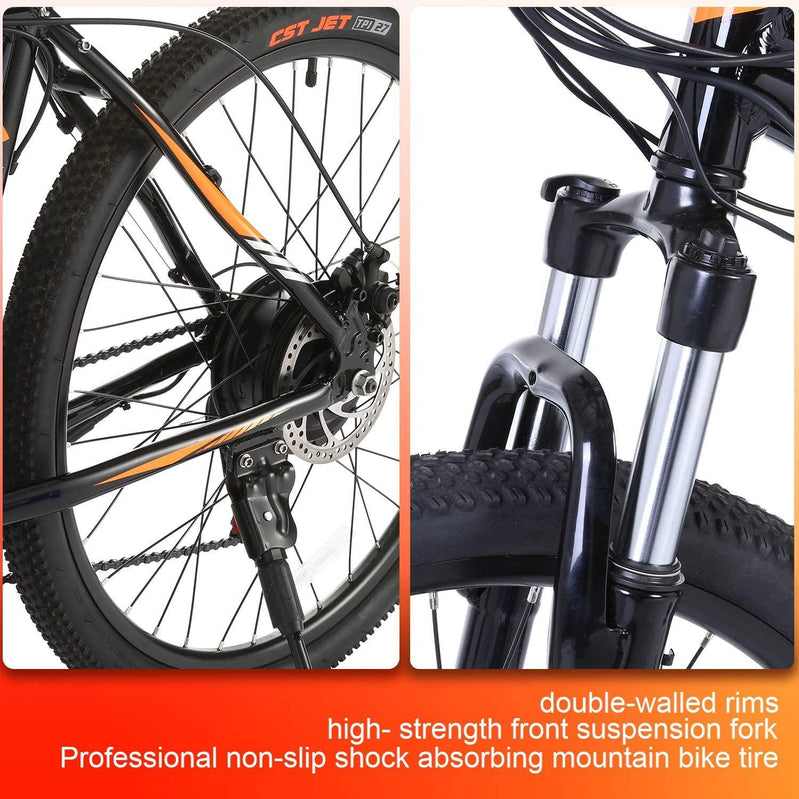 Ancheer Electric Bike Electric Mountain Bike 350W Ebike 26 Electric Bicycle, 20MPH Adults Ebike With Removable 7.8/10.4Ah Battery