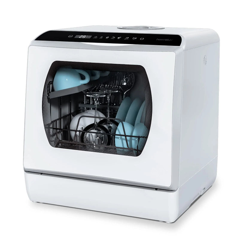 Hermitlux Countertop Dishwasher With 5-Liter Built-In Water Tank