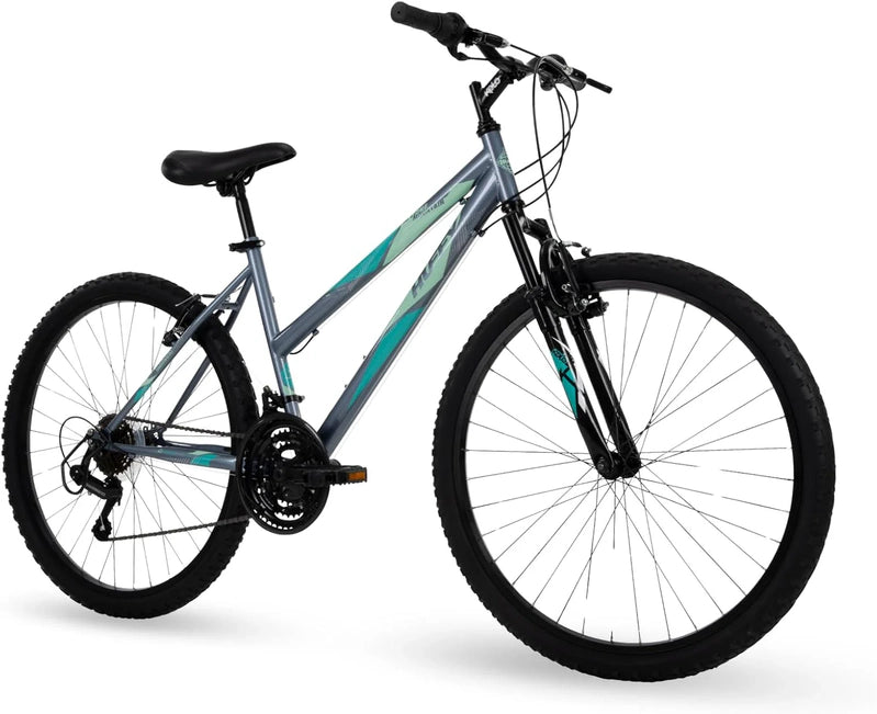 Huffy Stone Mountain Hardtail Mountain Bike For Boys/Girls/Men/Women, 20 In./24 In./26 In. Sizes, 6 Or 21 Speed Shimano Twist Shifting