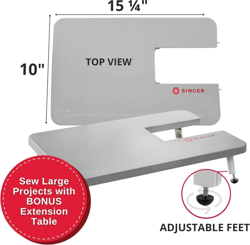 Singer Heavy Duty 4452 High Speed Sewing Machine With Accessory Kit, Strong Motor With Enhanced Piercing Power, 110 Stitch Applications