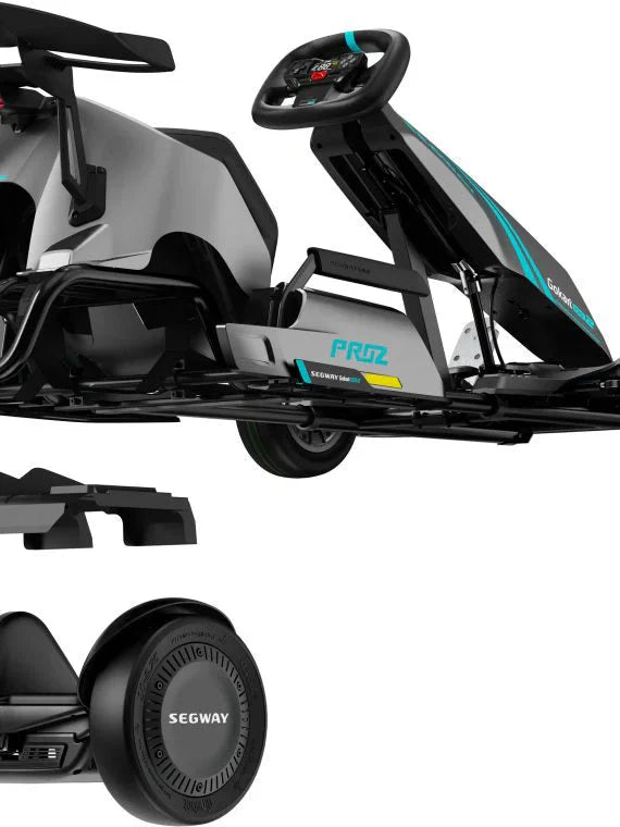 Segway, Go Kart Pro 2 W/15.5 Mi Max Operating Range And 26.7 Mph Max Speed, Gray
