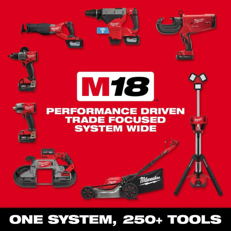 M18 18V Lithium-Ion Brushless Cordless Compact Drill/Impact Combo Kit, 2-Tool With 2 2.0Ah Batteries, Charger And Bag 2892-22CT