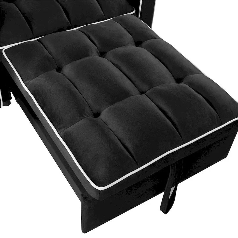 Convertible Sleeper Chair Sofa Bed Adjustable Pull Out Sleeper Chair