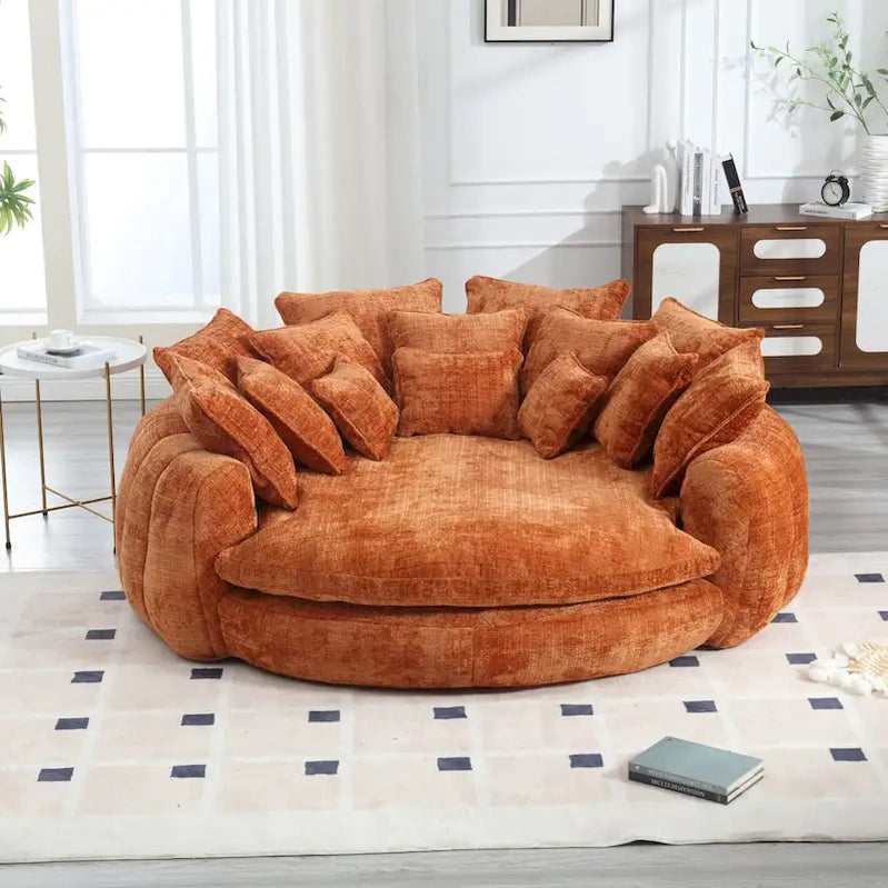 Comfortable Double Loaf Sofa Bed, Oversized Sofa Bed With Armrests