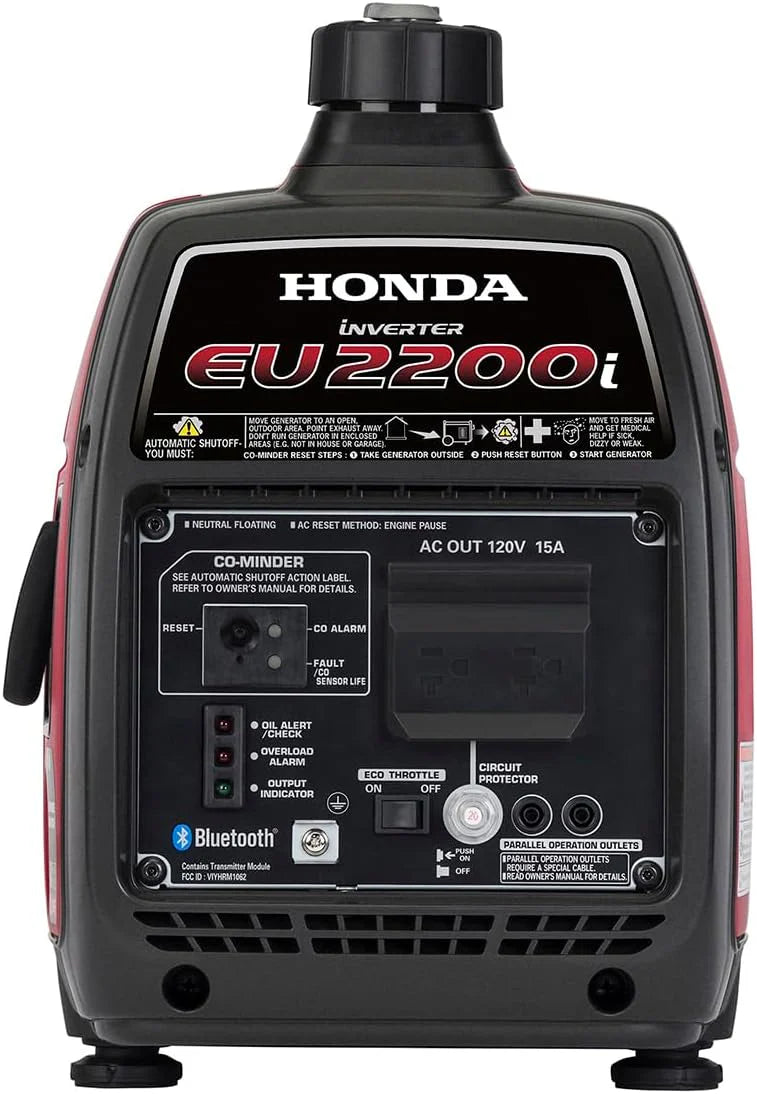 Honda 664240 EU2200i 2200 Watt Portable Inverter Generator With Co-Minder