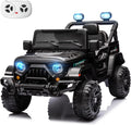 12V Kids Electric Ride On Truck Car Remote Control, Twin 35W Motors 3.5MPH Max Speed, Bluetooth USB Music Player