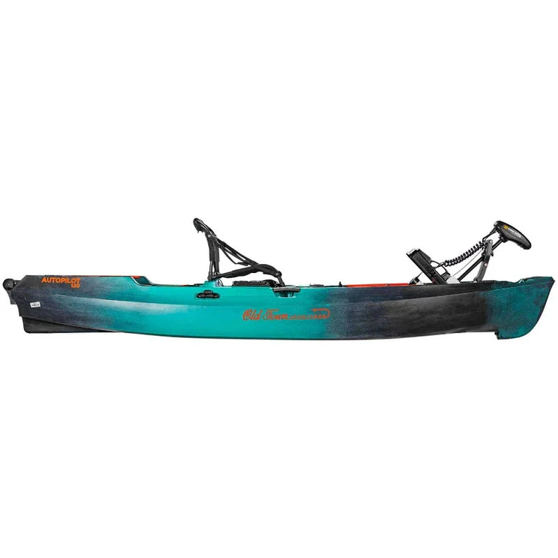 Old Town Sportsman AutoPilot 120 Motorized Fishing Kayak With Minn Kota Trolling Motor, 12-ft