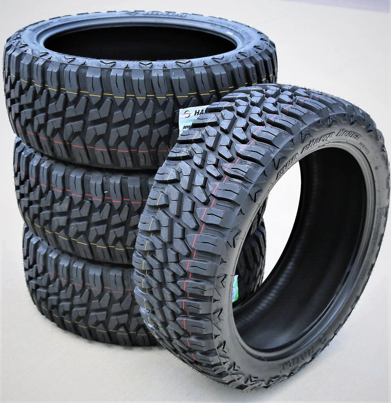 Set Of 4, Four 275/65R20 126/123Q E, 10 Ply M/T Mud Tires