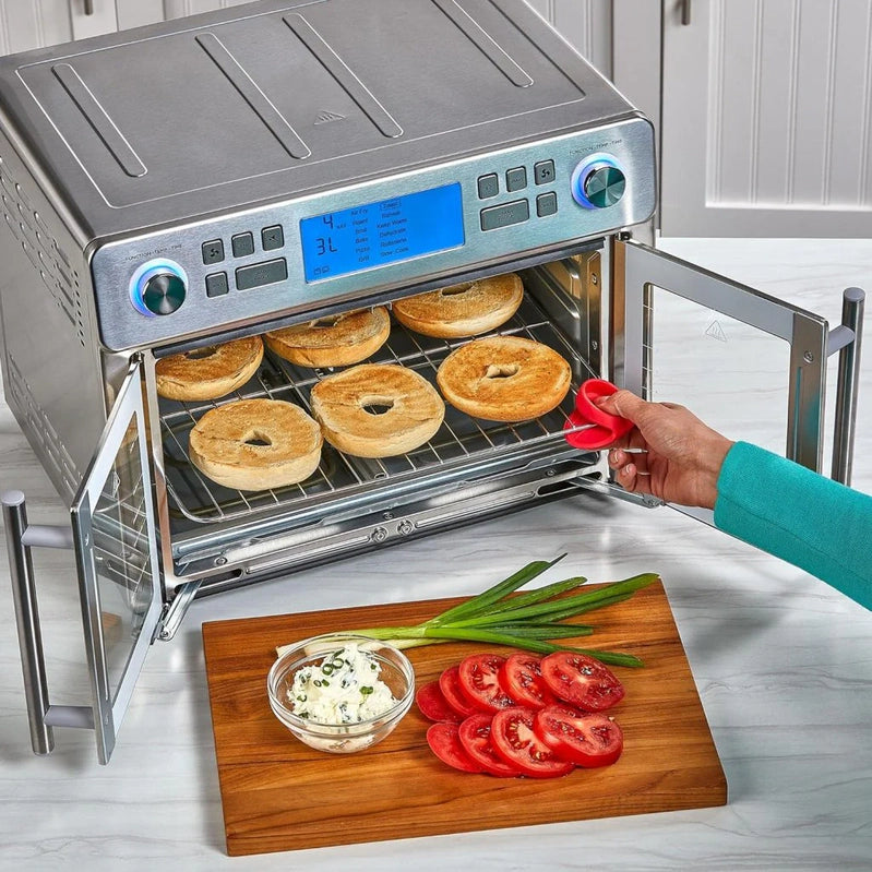 Emeril Lagasse Dual Zone 360 Air Fryer Oven Combo With French Door, 25 Qt. Extra Large, Cook Two Foods In Different Ways
