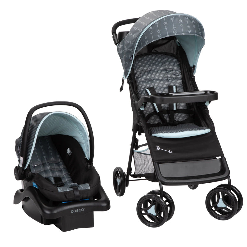 Cosco Kids Lift And Stroll Dx Travel System, Gray Arrows, Toddler, Unisex