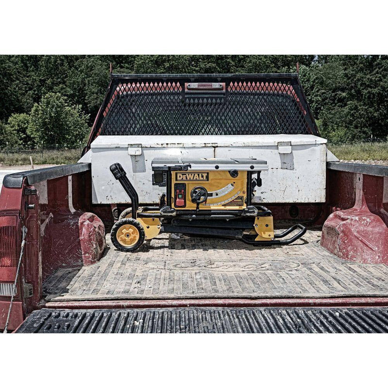 15 Amp Corded 10-inch Construction Site Table Saw With Rolling Stand DWE7491RS
