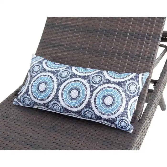 All Weather Wicker Chaise Lounge, Set Of 2