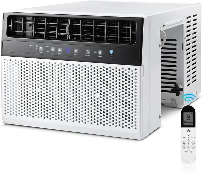 Antarctic Star 12,000 BTU U-Shaped Window Air Conditioner Unit Cools Up To 550 Sq. Ft. With 6 Modes 24H Timer, Ultra Quiet Window AC Units