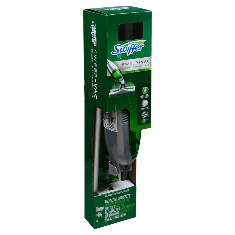 Swiffer Vacuum Kit, Sweep Plus Vac, Cordless