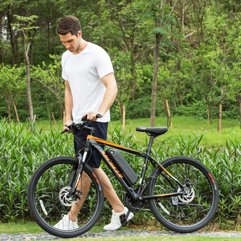 Ancheer Electric Bike Electric Mountain Bike 350W Ebike 26 Electric Bicycle, 20MPH Adults Ebike With Removable 7.8/10.4Ah Battery