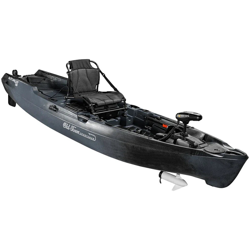 Old Town Sportsman AutoPilot 120 Motorized Fishing Kayak With Minn Kota Trolling Motor, 12-ft