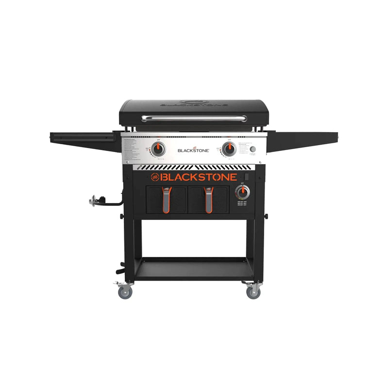 Blackstone 2-Burner 28 In. Griddle With Electric Air Fryer And Hood