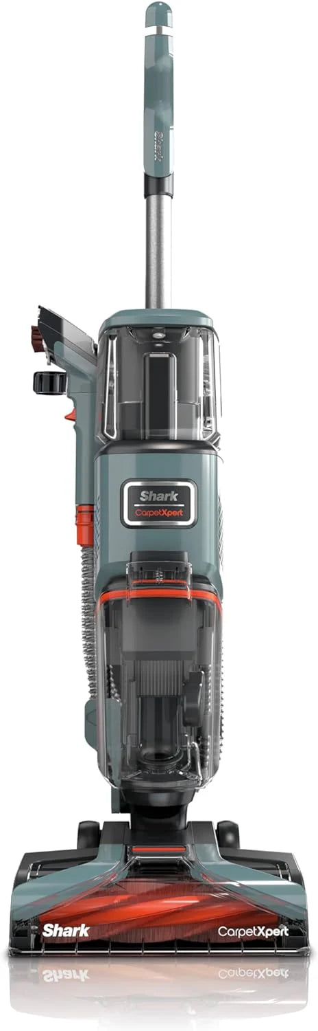 Shark CarpetXpert EX201 Carpet Cleaner, Cyan, Deep Cleaning With StainStriker, For Pets, Includes Spot And Stain Remover Tools