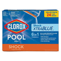 Pool Spa Hot Tub XtraBlue Shock Algaecide Treatment 1lb Bag Case 24 Pack