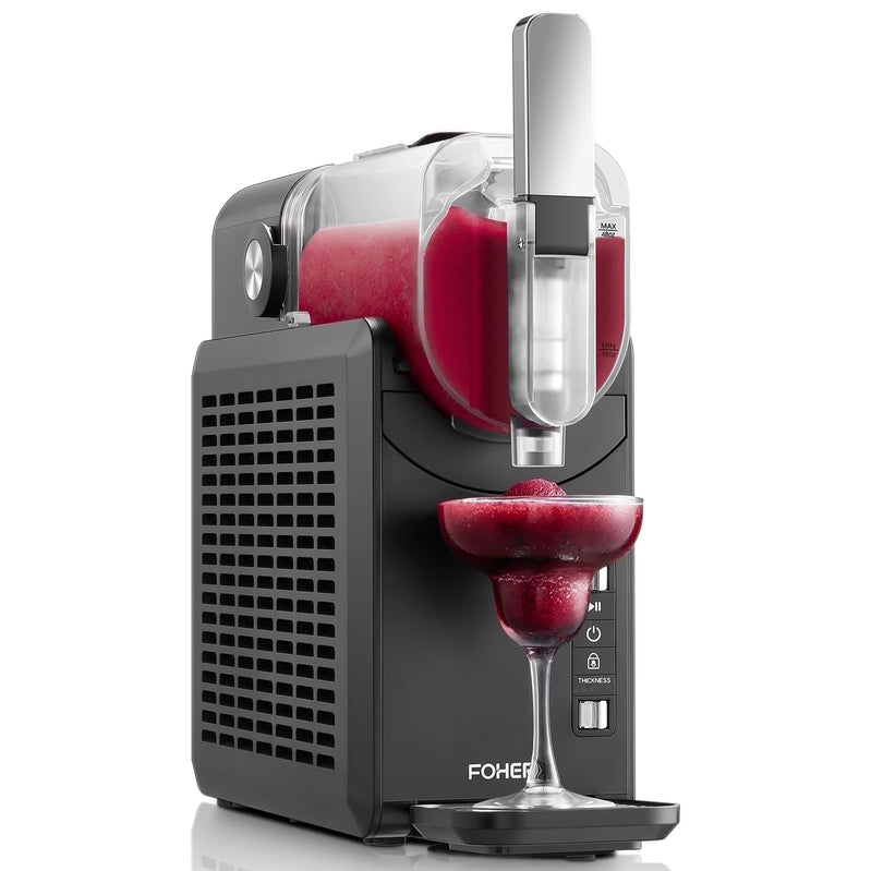 5-in-1 Slushie Machine, No Ice Needed, 15 Min Slushy Machine For Home With Self-Cleaning, Professional Frozen Drink Maker, 5 Preset Programs