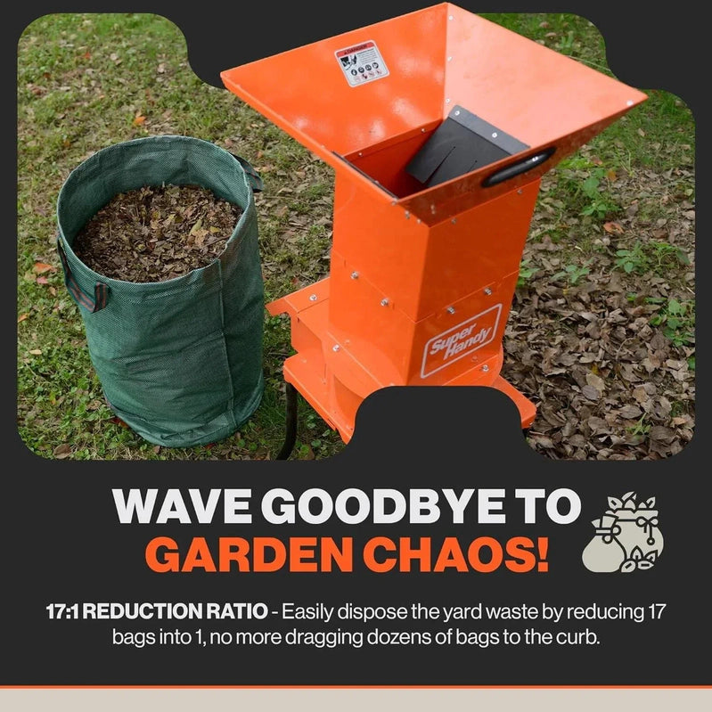 SuperHandy Heavy Duty Electric Shredder And Mulcher GUO056