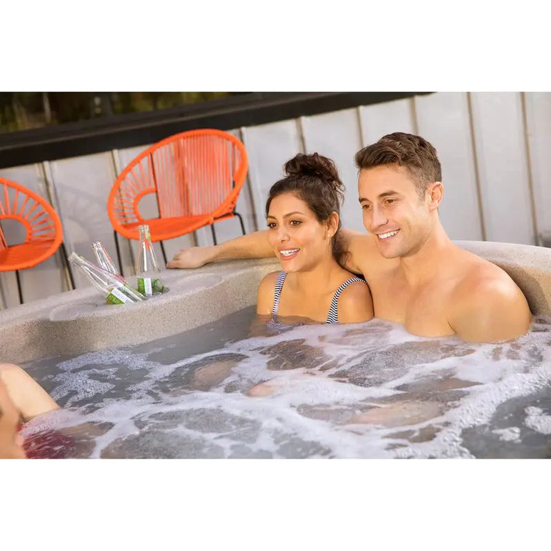 Lifesmart Spas 4 Person 13 Jet Oval Plug And Play Hot Tub
