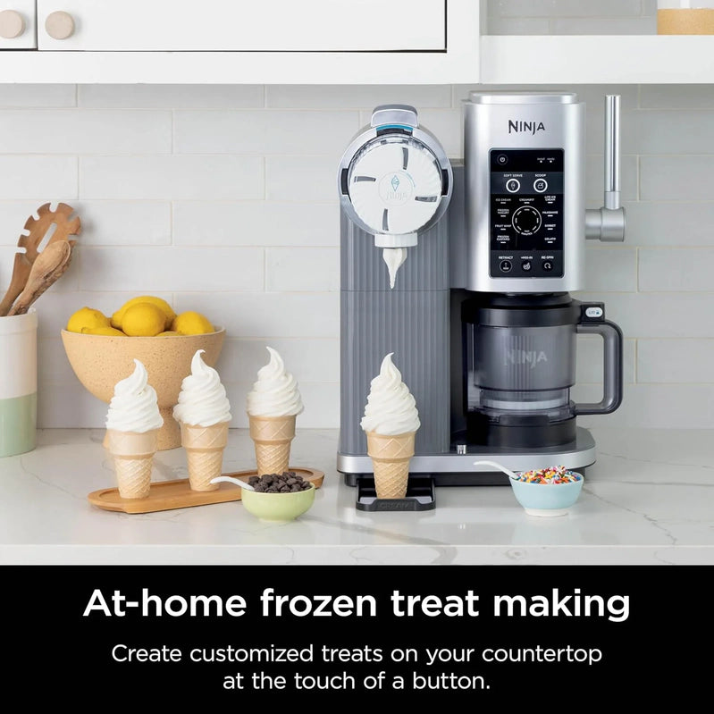 Ninja Swirl By CREAMi Ice Cream And Soft Serve Maker, Sorbet, Milkshake, Frozen Yogurt, Low Calories Program And More, 13-in-1, NC701