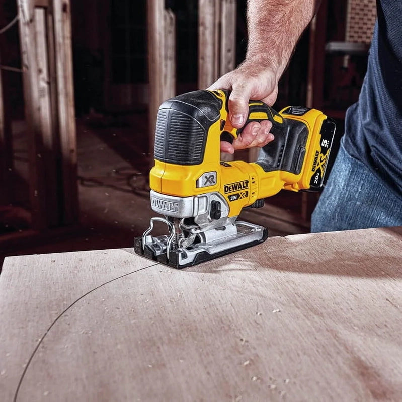 DEWALT 20V MAX XR Cordless Jig Saw DCS334B, 3,200 Blade Speed, Brushless Motor, LED Light, Bare Tool Only