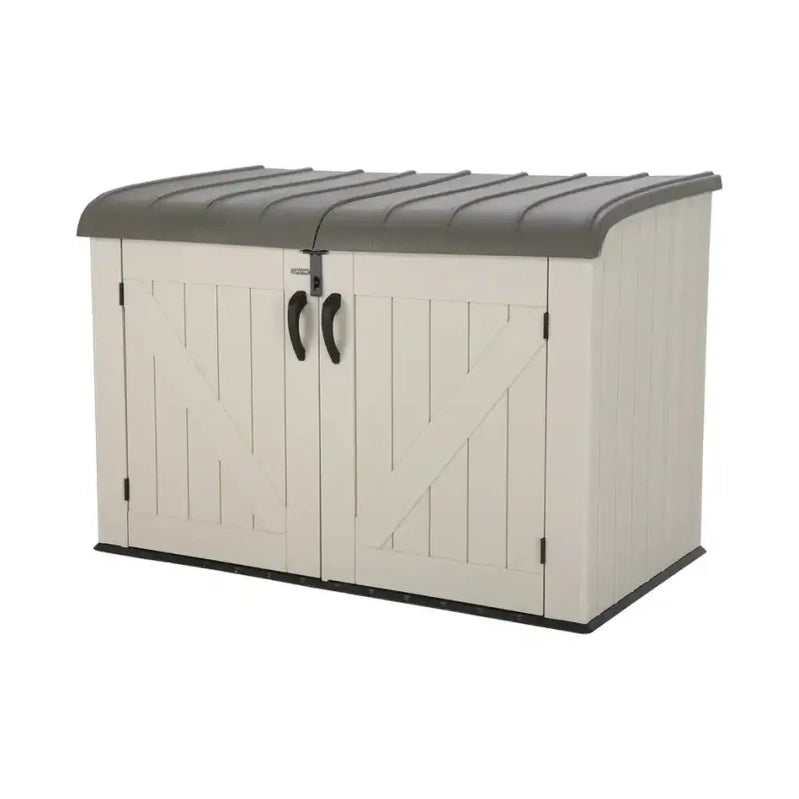 Lifetime Horizontal Storage Shed, 75 Cu. Ft