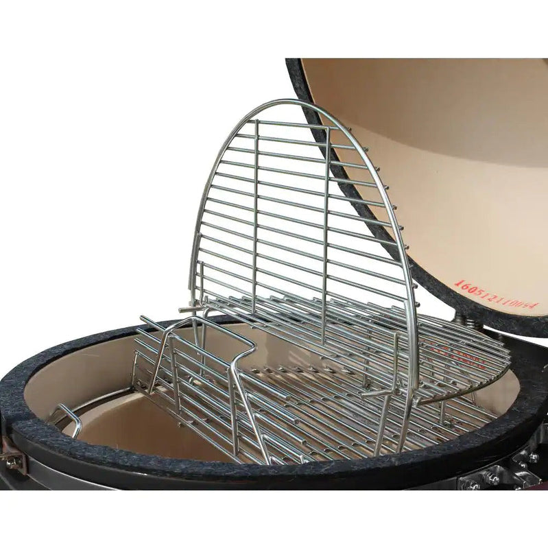 Kamado Pro 22 In. Ceramic Charcoal Grill With Grill Cover