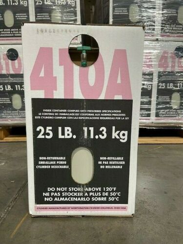 25 Lb R410A 410a Refrigerant New Factory Sealed