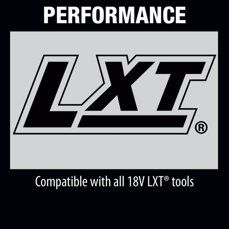 18-Volt Lxt Battery And Rapid Optimum Charger Starter Pack, 5.0Ah With Bonus 18V Lxt Brushless Cut-Off/Angle Grinder BL1850BDC2XAG04