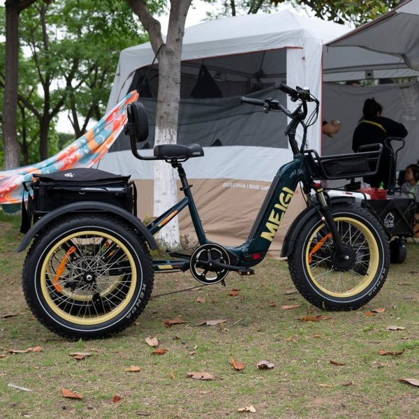 Silverado 20 48V/14Ah 750W Foldable Fat Tire Electric Trike, 330lbs, 96817362