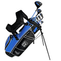 Pga Tour Right-Handed 10 Piece Kids Golf Club Stand Bag Set, Player Height 4'8, 5'2 In., Ages 8-12