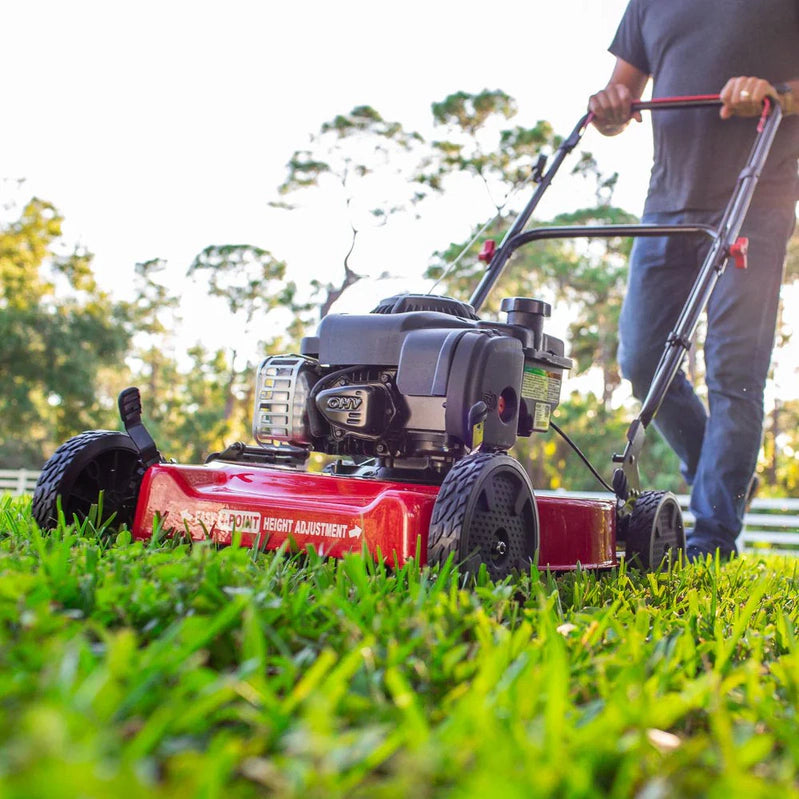 20-Inch 125Cc Gas Push Mower With Briggs And Stratton Engine
