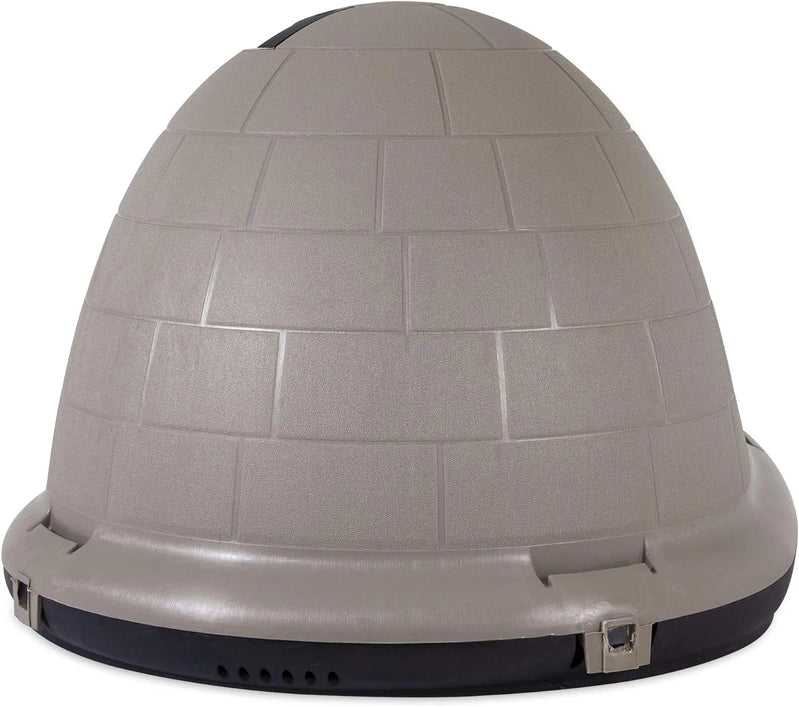 Petmate Indigo Dog House, Igloo Dog House, Made In USA With 90% Recycled Materials