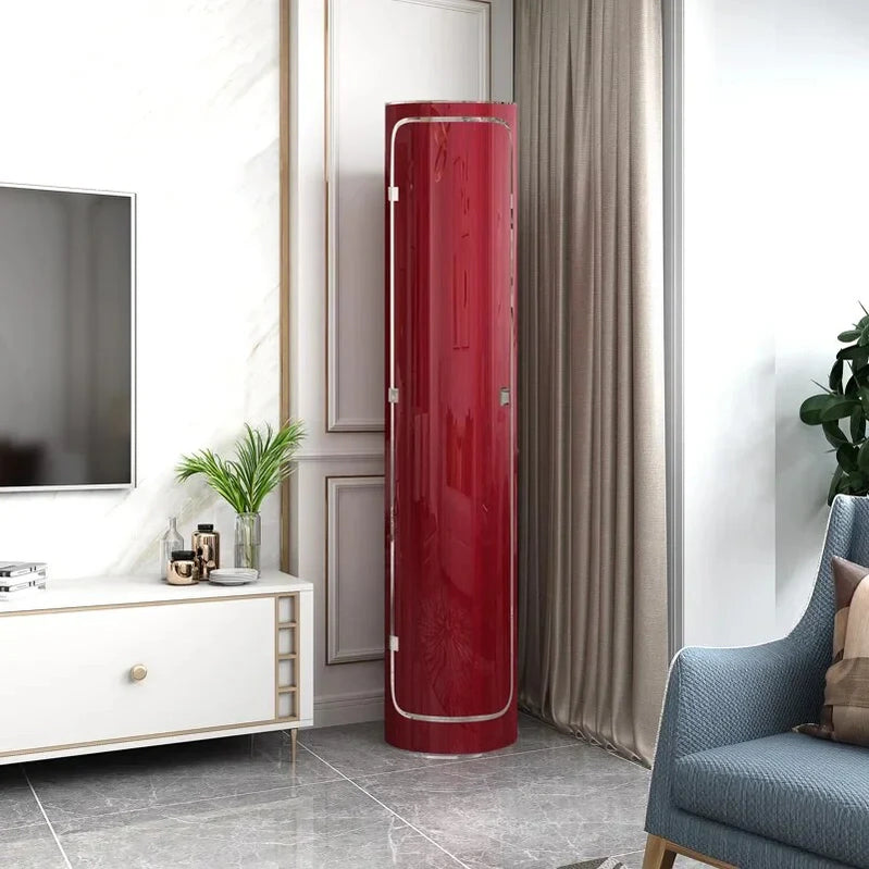 Large-Capacity Multi-Layer Rotating Disinfection Shoe Cabinet With Mirror Plus Deodorizer