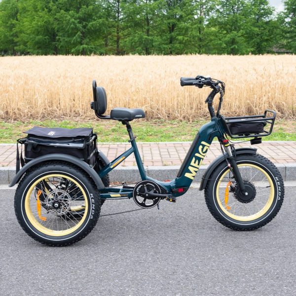 Silverado 20 48V/14Ah 750W Foldable Fat Tire Electric Trike, 330lbs, 96817362
