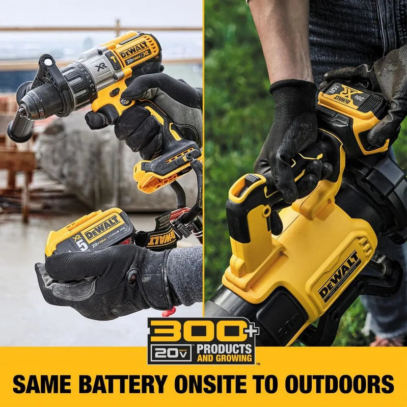 Dw 20V MAX Cordless Battery Powered String Trimmer And Leaf Blower Combo