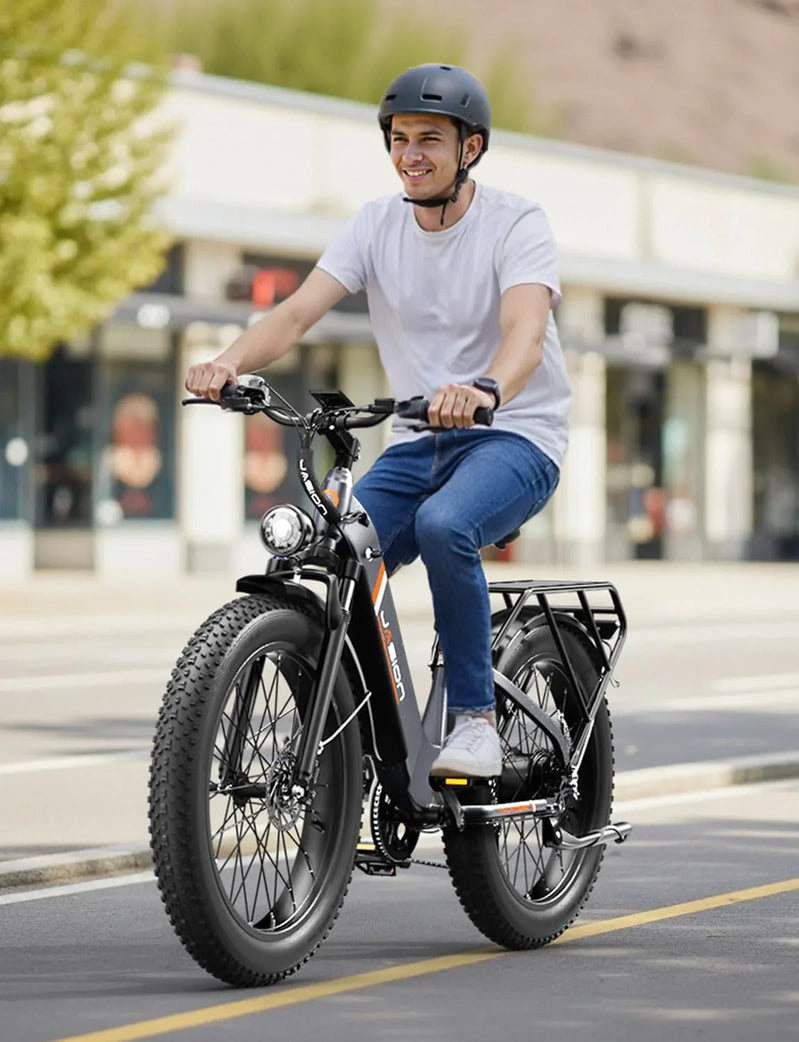 Thunder Electric Bike 1500W 30 Plus MPH 80Miles Range Fat Tire Hydraulic Disc Brakes