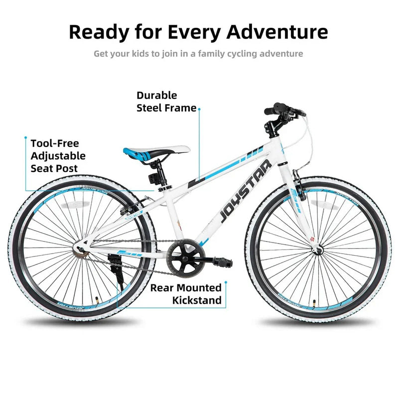 Joystar Lubbock 20 In. 24 In. Kids Mountain Bike Single Speed Bicycle