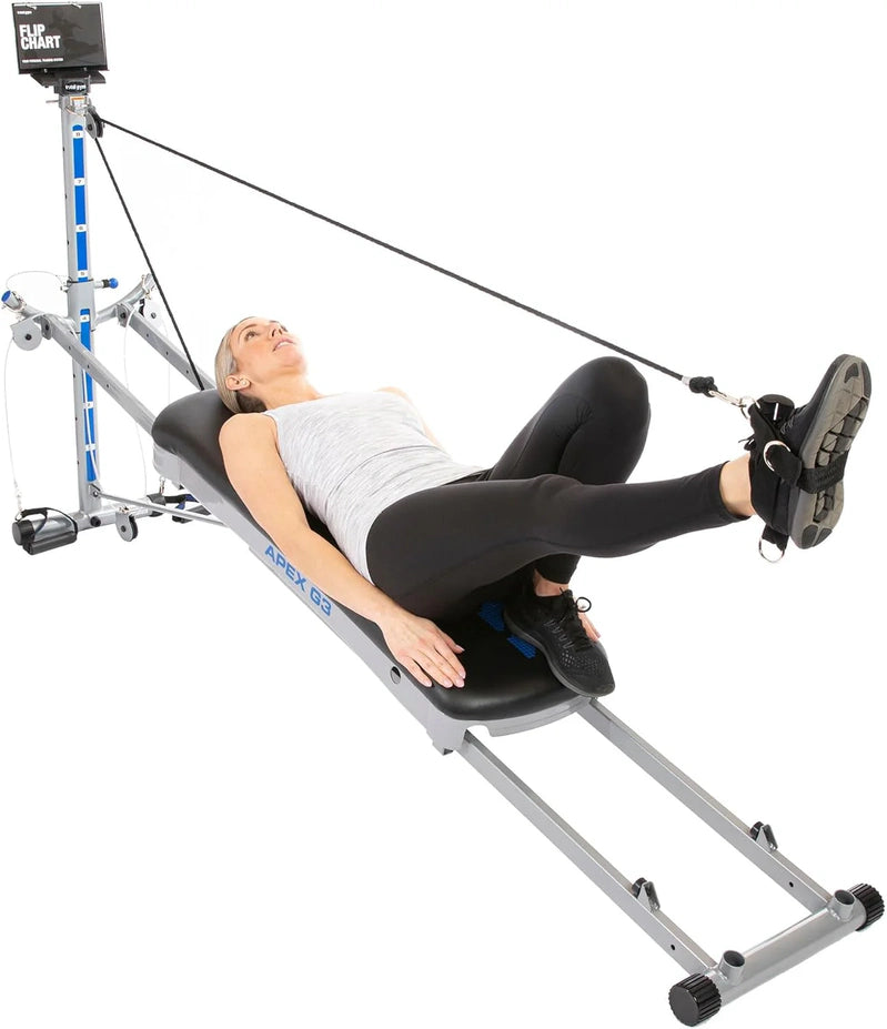 Total Gym Apex Full Body Workout System, Indoor Home Gym