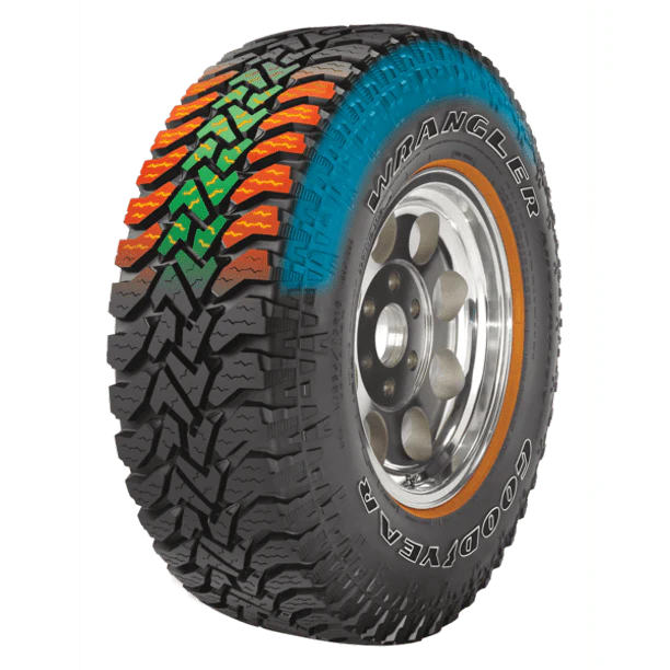 Goodyear Wrangler Authority A/T All Season Tire 31X10.50R15LT 109Q