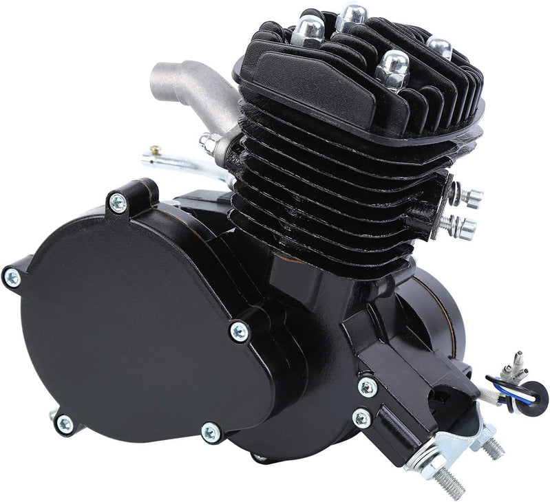 Sange 50cc 2-Stroke Petrol Motor Conversion Kit For 26 In.-28 In. Bikes, Black, Air-Cooled, Fuel Efficient