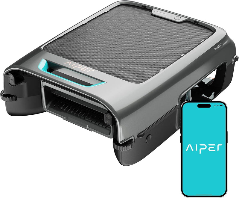 Solar Pool Skimmer Robot With App And Continuous Cleaning