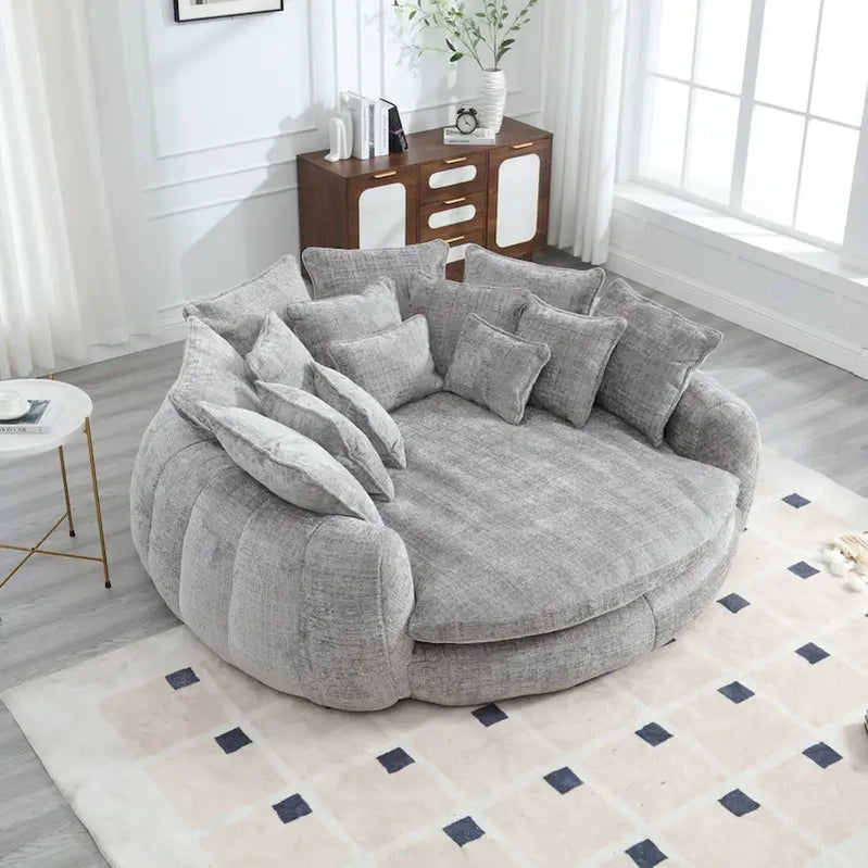 Comfortable Double Loaf Sofa Bed, Oversized Sofa Bed With Armrests